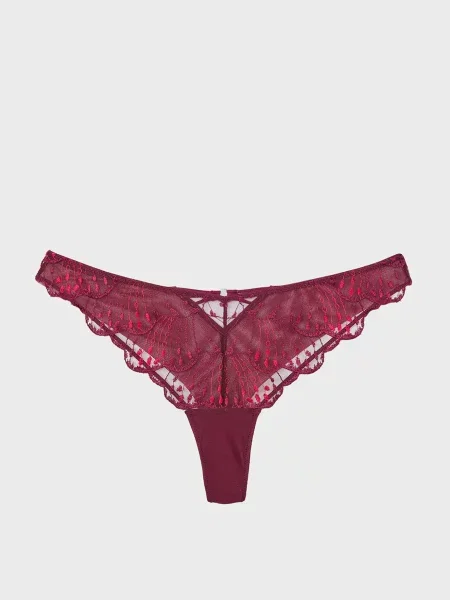 Стрінги Etam бордові