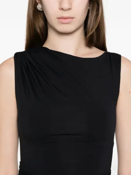 Top Axel 113 drapat negru