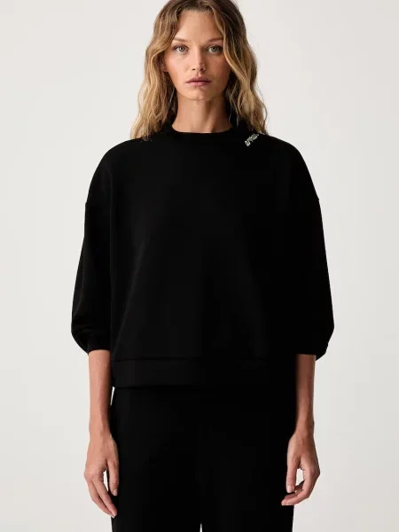 Armani Exchange hanorac pentru femei negru