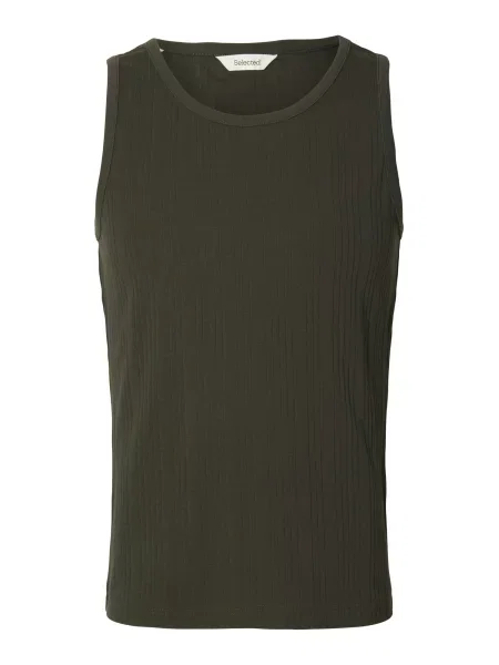 SELECTED Tricou SLHANDRE pin verde