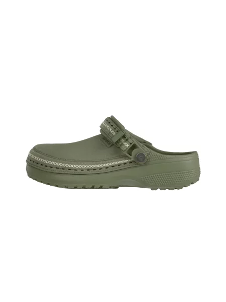 Papuci Crocs verde