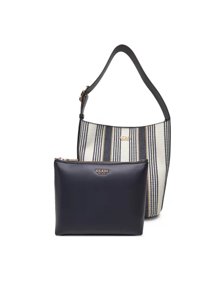 Ročna torba Guess modra