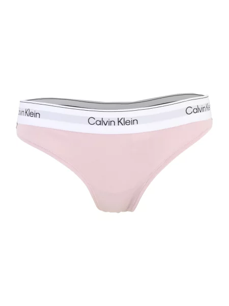 Calvin Klein Underwear Tanga gri deschis / rosé / negru alb