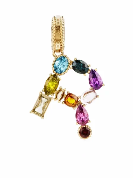 Colier Dolce & Gabbana cu strasuri galben