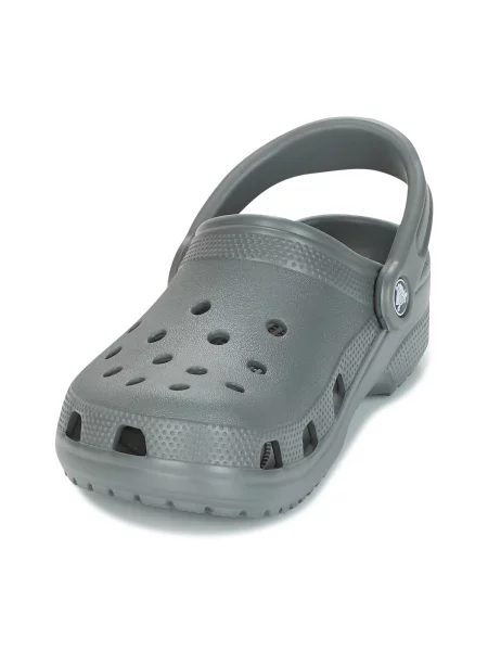 Klasické pantofle Crocs šedé