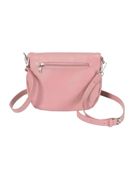 Torebka crossbody z rozszerzalną klapą – Dusty Rose Meatfly różowa