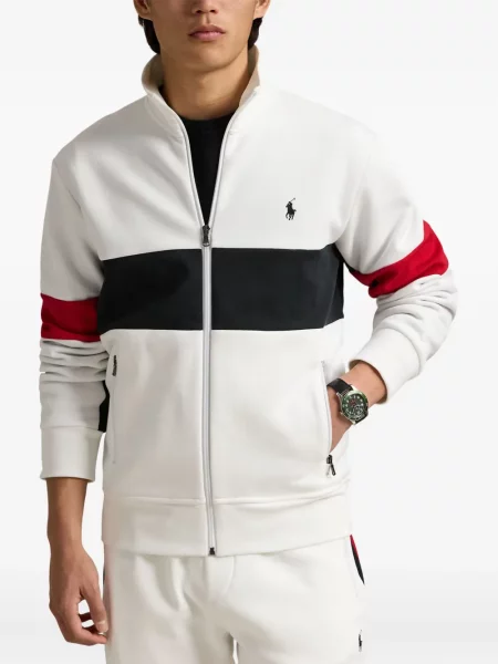 Krátký spodní díl plavek Polo Ralph Lauren s aplikacemi se stahovací šňůrkou modrý
