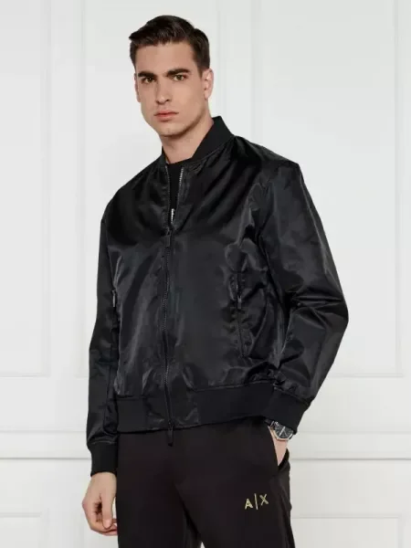 Armani Exchange Geacă bomber negru