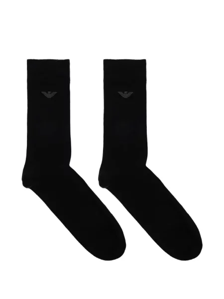 Șosete Emporio Armani cu imagine negru