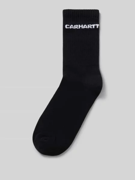 Skarpety Carhartt Work In Progress z logo czarne