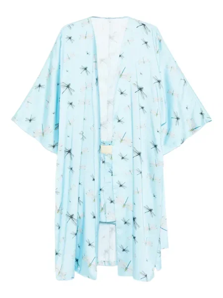 Szorty Parlor z nadrukiem niebieskie