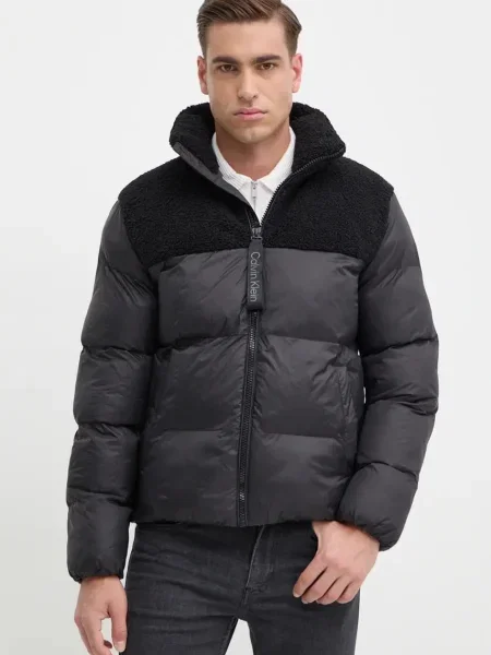 Дънково яке Calvin Klein Jeans черно