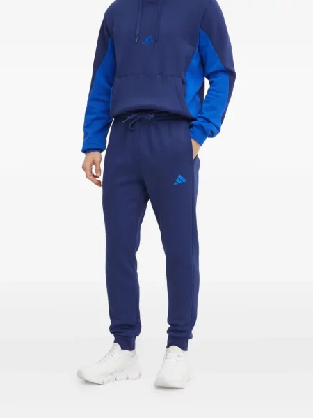 Sneakerși Adidas Terrex cu dungi alergare de lână negru