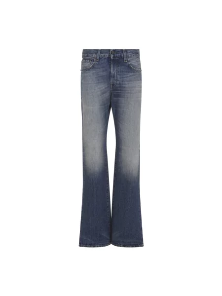 Jeansy Acne Studios niebieskie