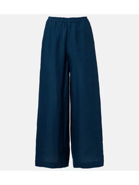 Pantaloni Eres de in cu picior lat albastru