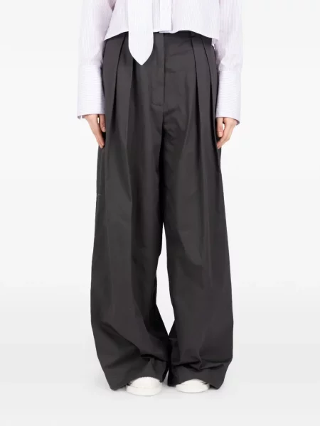 Pantaloni Société Anonyme plisate gri