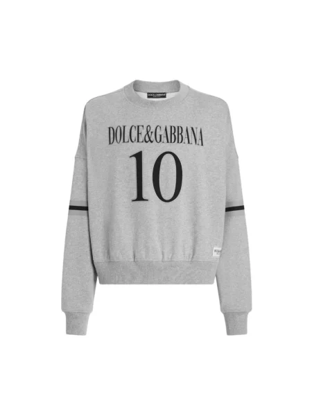 Bluza z kapturem Dolce And Gabbana szara