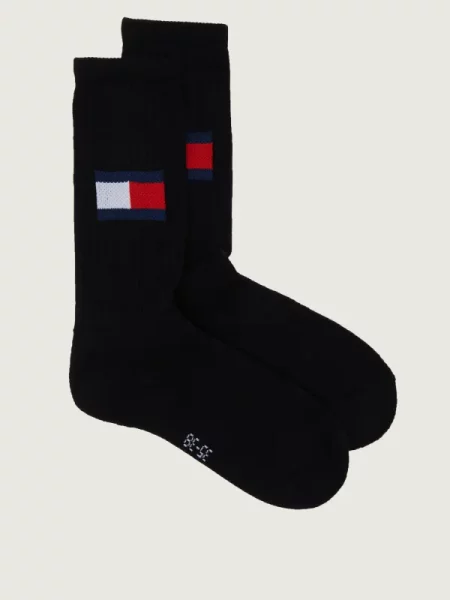Tommy Jeans 2 db-os zokni szett fekete