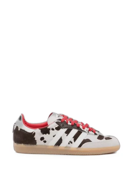 Sneakerși Adidas Samba cu model leopard albastru