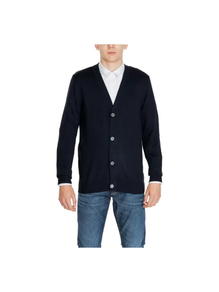 Dzianinowy kardigan Jack & Jones czarny
