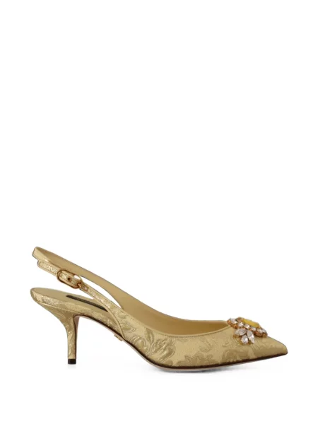 Pantofi cu toc Dolce & Gabbana slingback