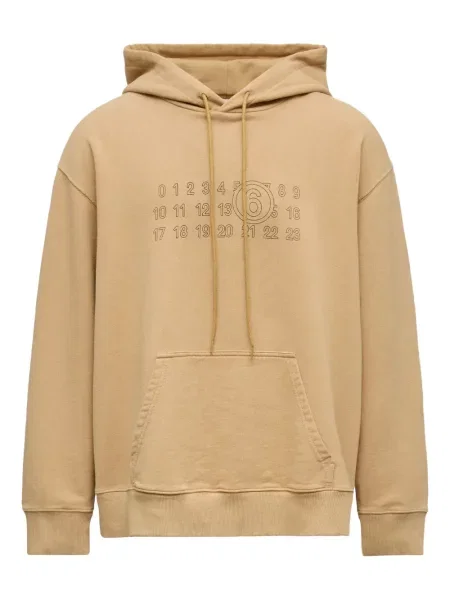 Hanorac cu glugă Mm6 Maison Margiela cu broderie