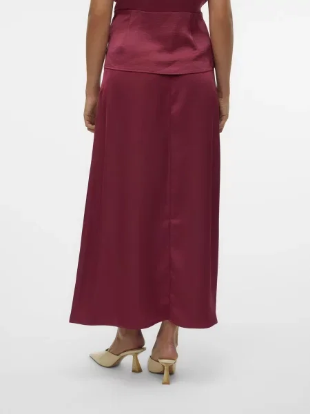 Vero Moda Спідниця міді червоний