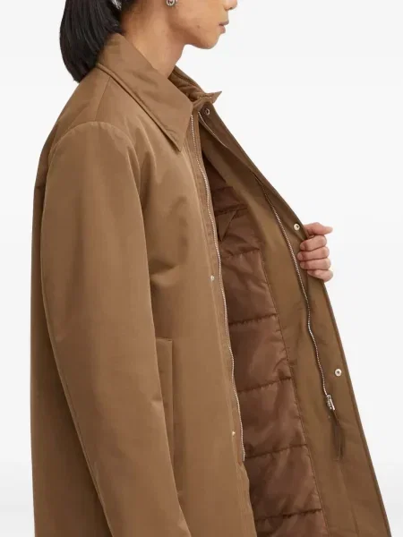 Palton Tiger Of Sweden cu dungi de tigru maro