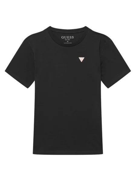 Dětské tričko Guess černé
