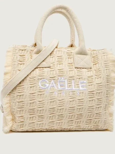Geantă Gaëlle Paris bej