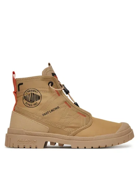 Полуотворени обувки Palladium бежово