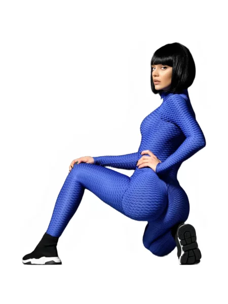 Dugo kombinezon Tessitura Body Couture plava