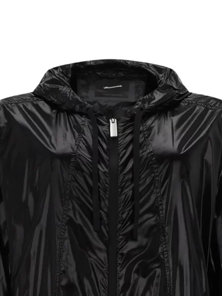 Kapucnis parka Laminar fekete