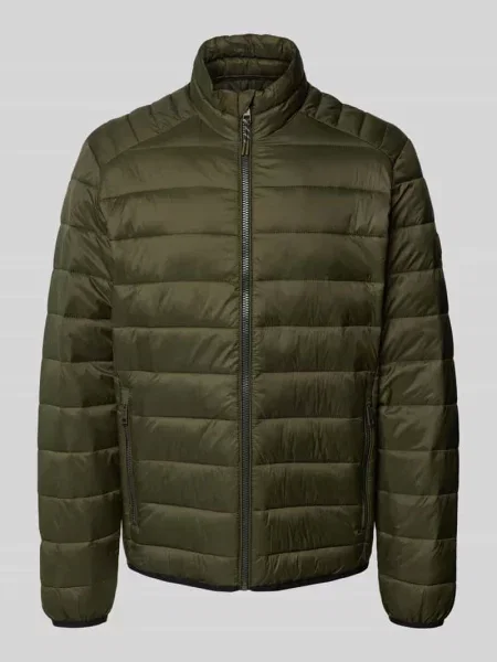 Kurtka pikowana z zapięciem na błyskawiczny model ‘BRADLEY’ Jack & Jones