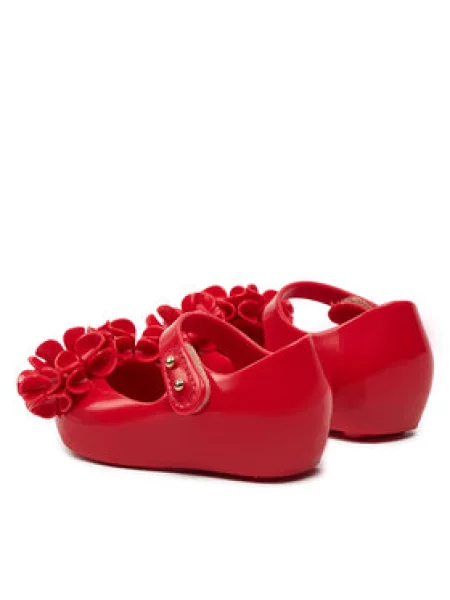 Balerinos Melissa Mini Melissa Ultragirl Springtime Bb raudona