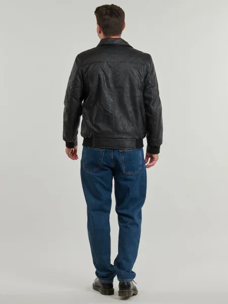 Geanta de piele Harrington negru