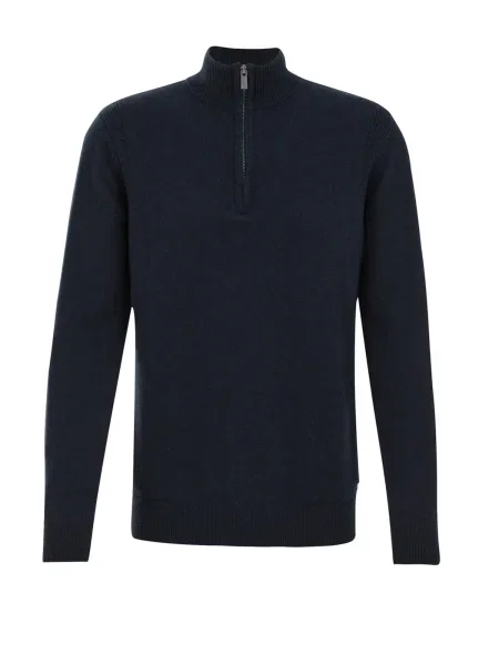 WE Fashion Pulover marin albastru