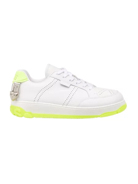 Sneakersy Gcds skórzane zielone
