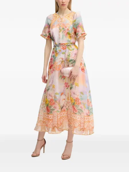 Rochie maxi Hale Bob cu model floral cu imagine