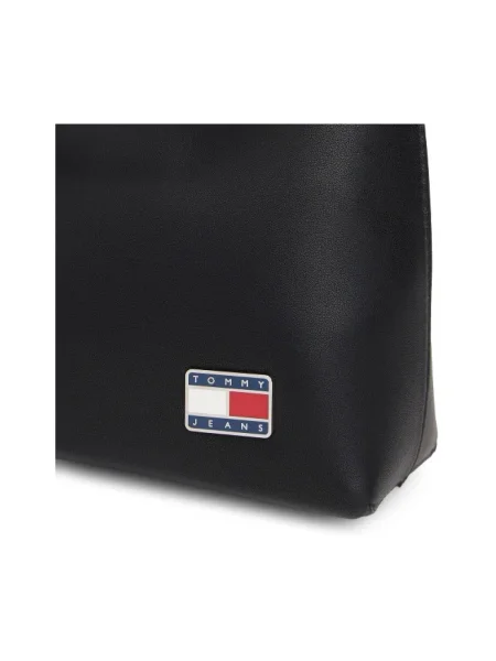 Geanta crossbody Tommy Jeans negru