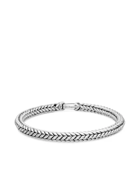Brăţară David Yurman argintiu