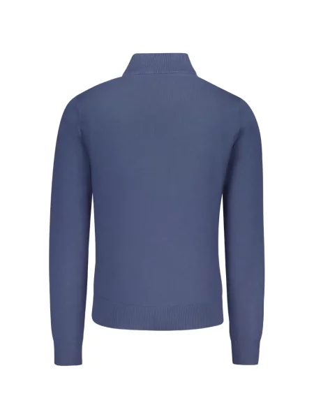 Pulover U.s. Grand cu broderie albastru
