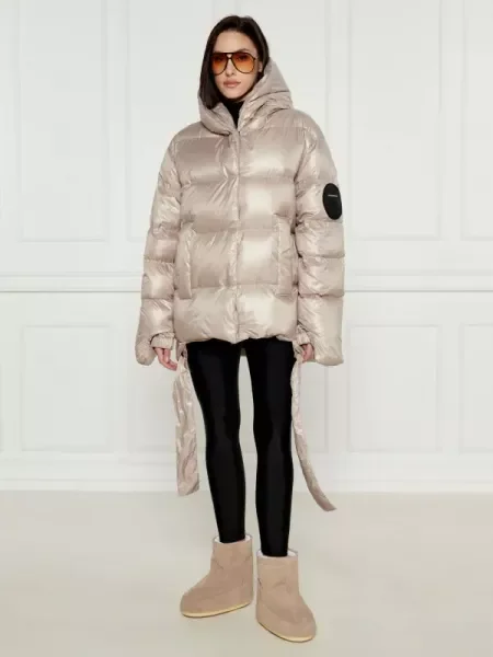 MMC De puf geacă JESSO | Oversize fit bej