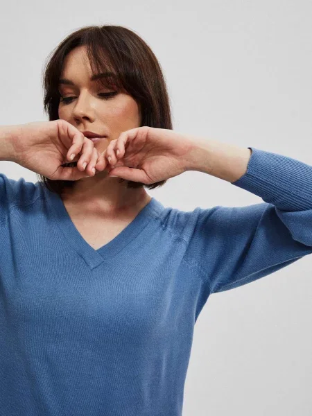 Pulover Marisse albastru