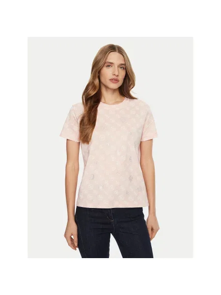 Футболка Guess розовая