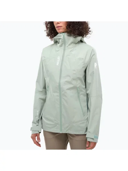 Geacă de ploaie pentru femei Millet Seneca GTX 3L seaweed