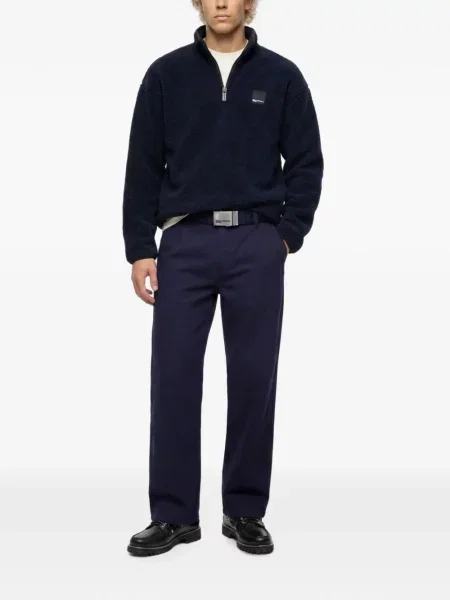 Pulover Karl Lagerfeld Jeans albastru