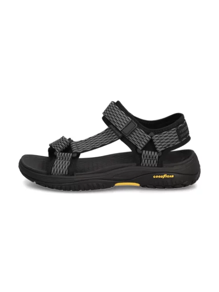 Sandály Skechers šedé