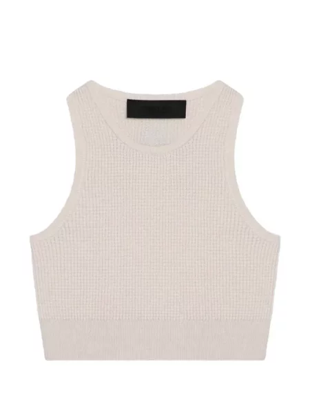 Top Fear Of God Essentials tricotate alb
