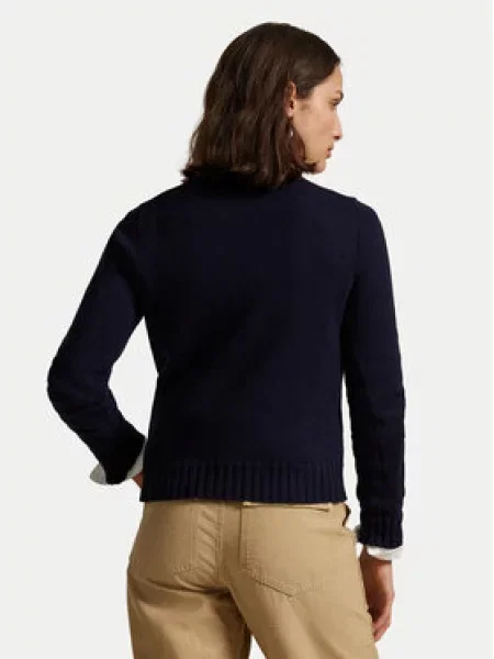 Polo Ralph Lauren Sveter Tmavomodrá modrá